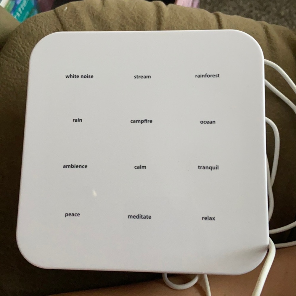 White noise machine
